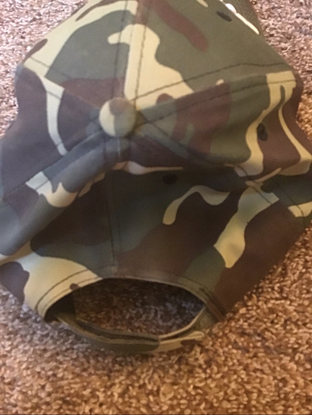 Camouflage ball hat adjustable, one size fits all Confederate flag Git-R-Done - Picture 7 of 7